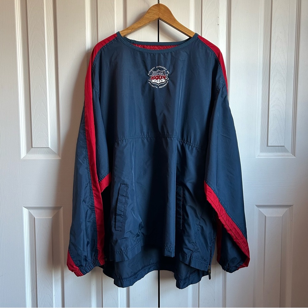 Vintage Puma Super Bowl XXXIV ATL blue & red windbreaker